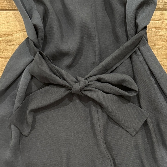 Zara Navy Blue Strapless Jumpsuit - Picture 4 of 6